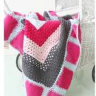 And the Lttle Dog Laughd Handcrochet Rasp Blankt 